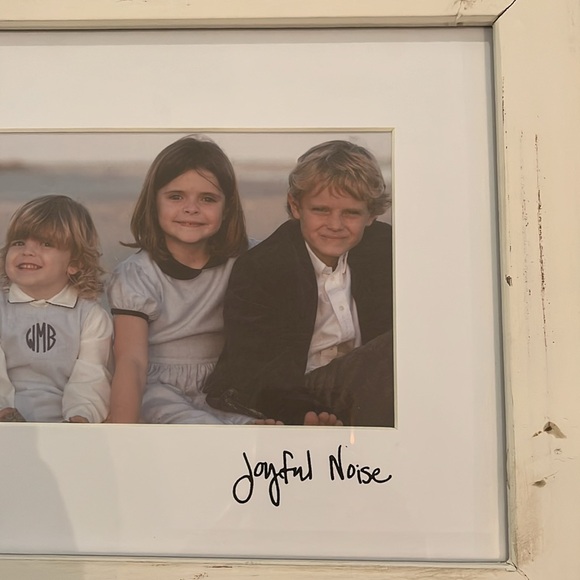 Face to Face Holiday Photo Frame - Joyful Noise/NWT - Picture 5 of 12